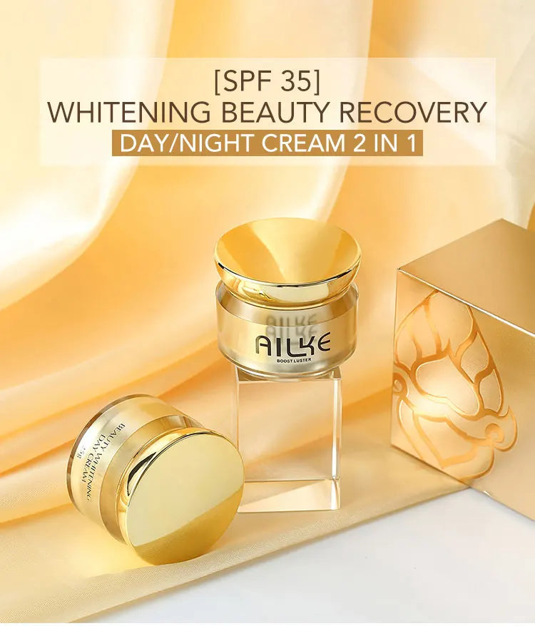AILKE Glutathione Lightening Facial Cream – Brightening, Hydrating & Moisturizing Skincare Set