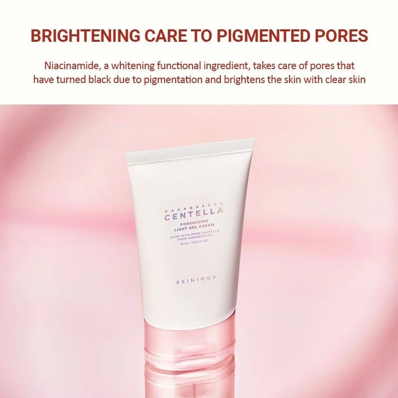 SKIN1004 Madagascar Centella Poremizing Light Gel Cream – Pore Care & Deep Hydration (75ml)