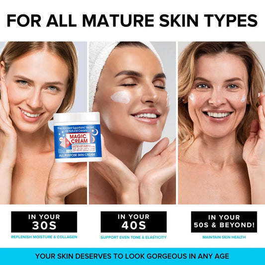 Set of 2 Facial Creams 118g – Anti-Aging, Wrinkle Remover, Moisturizing and Whitening