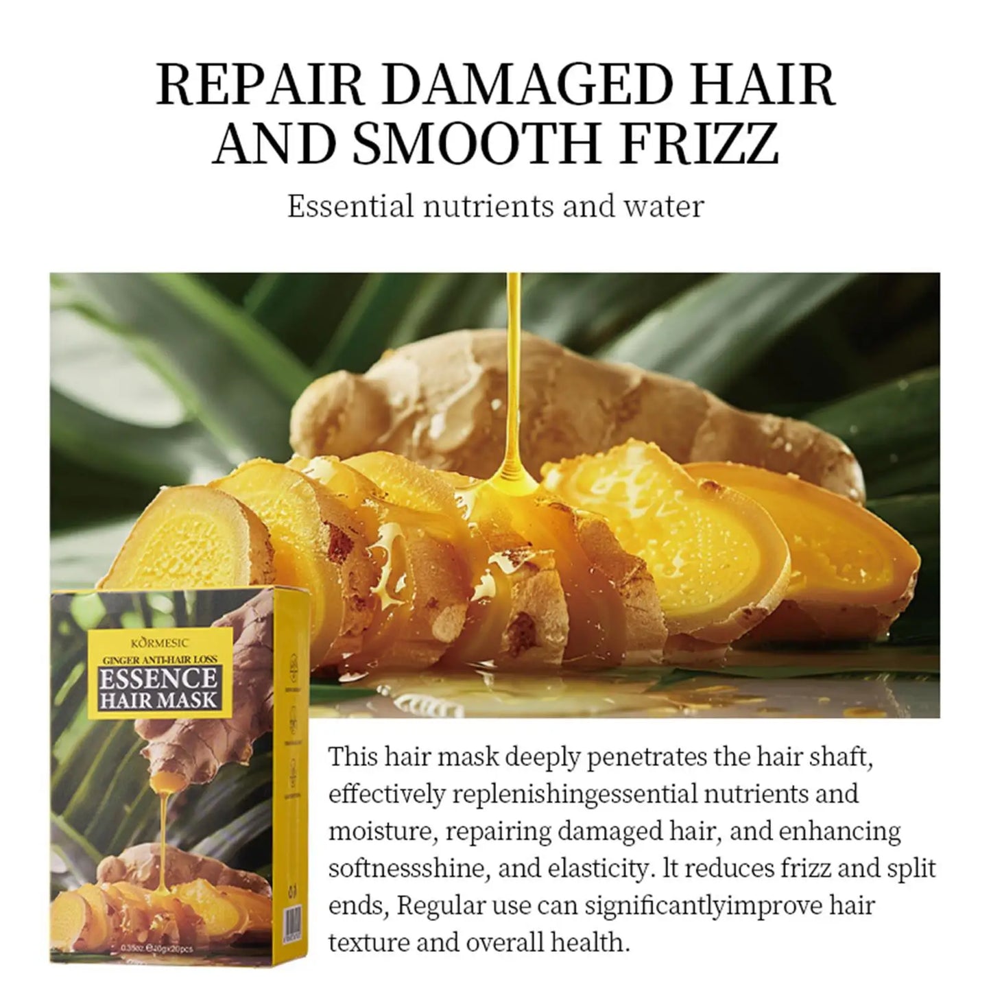 Fast Ginger Hair Growth Cream – Anti Hair Loss, Root Strengthening & Scalp Repair Serum
